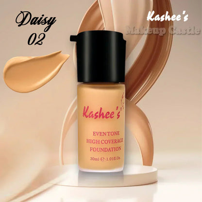 kashee's Liquid Foundation Eventone High Coverage 24  Hours Water Proof